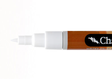 White Liquid Chalk Marker Pen 4mm Regular Tip Brilliant Bold 